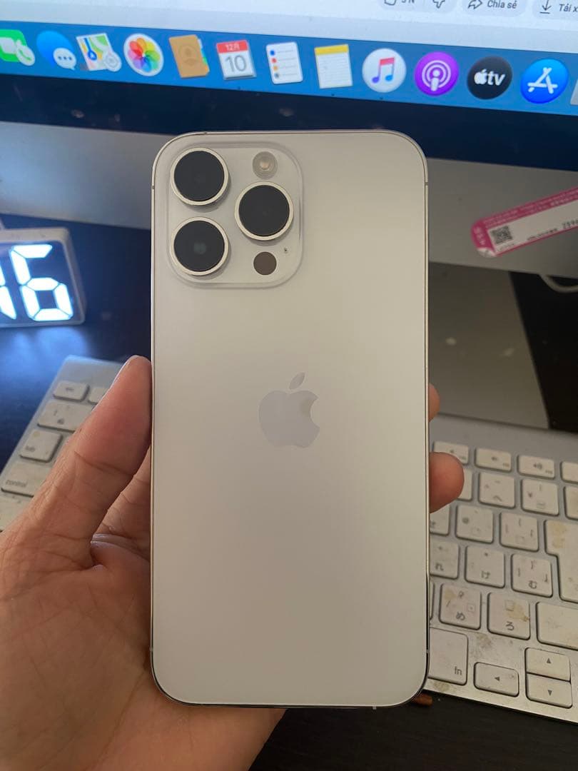 iPhone14 Pro MAX 256GB シルバー SIMフリ 美品