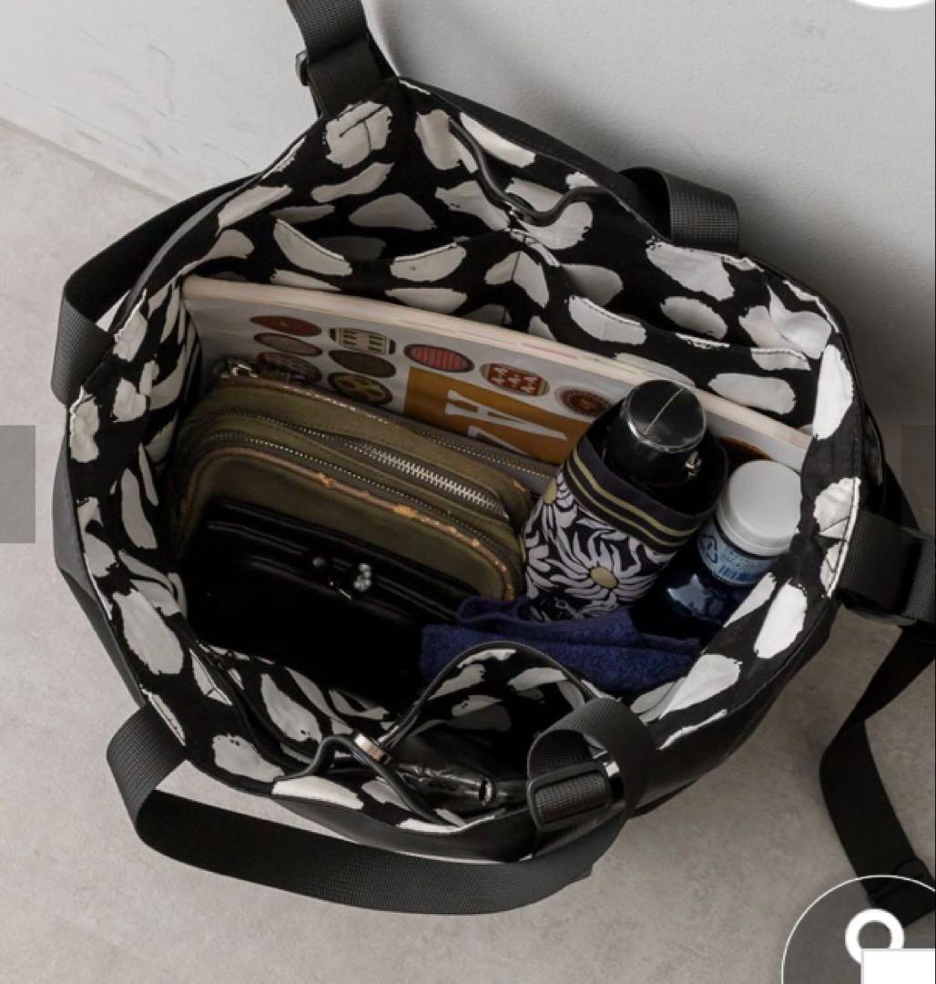 SNS総再生数350万越え！裏地がかわいい！アジャスタートートバッグ