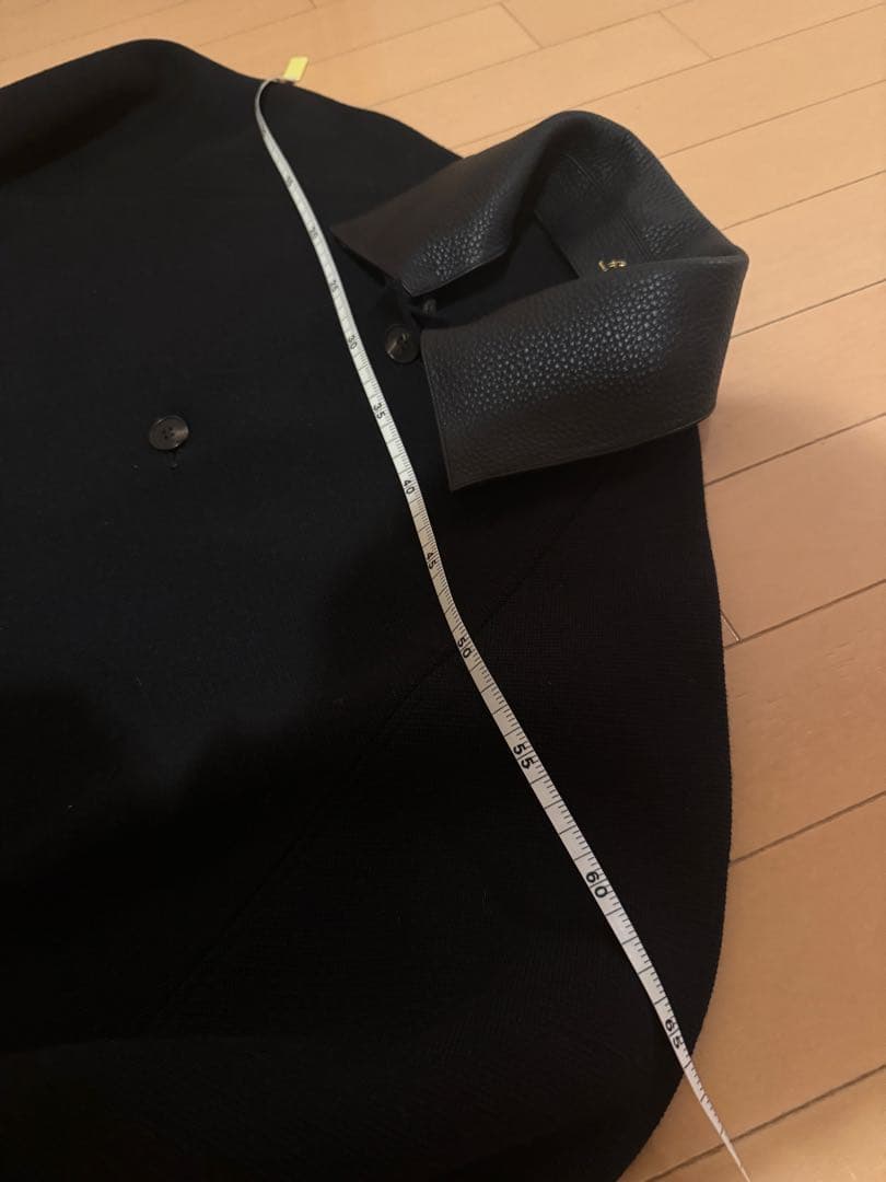 batoner ニット レザー襟 ジャケット 1