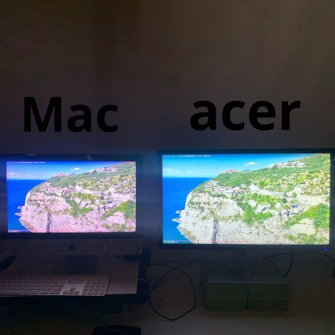 PS4 pro対応 Acer ゲーミングモニター 4K HDR ディスプレイ