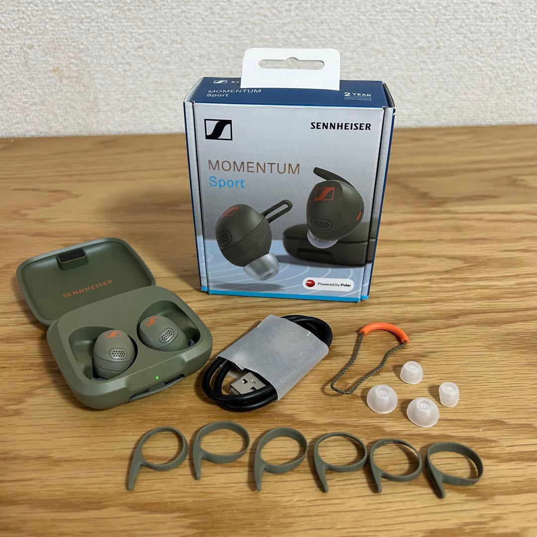 Sennheiser Momentum Sport ワイヤレスイヤホン
