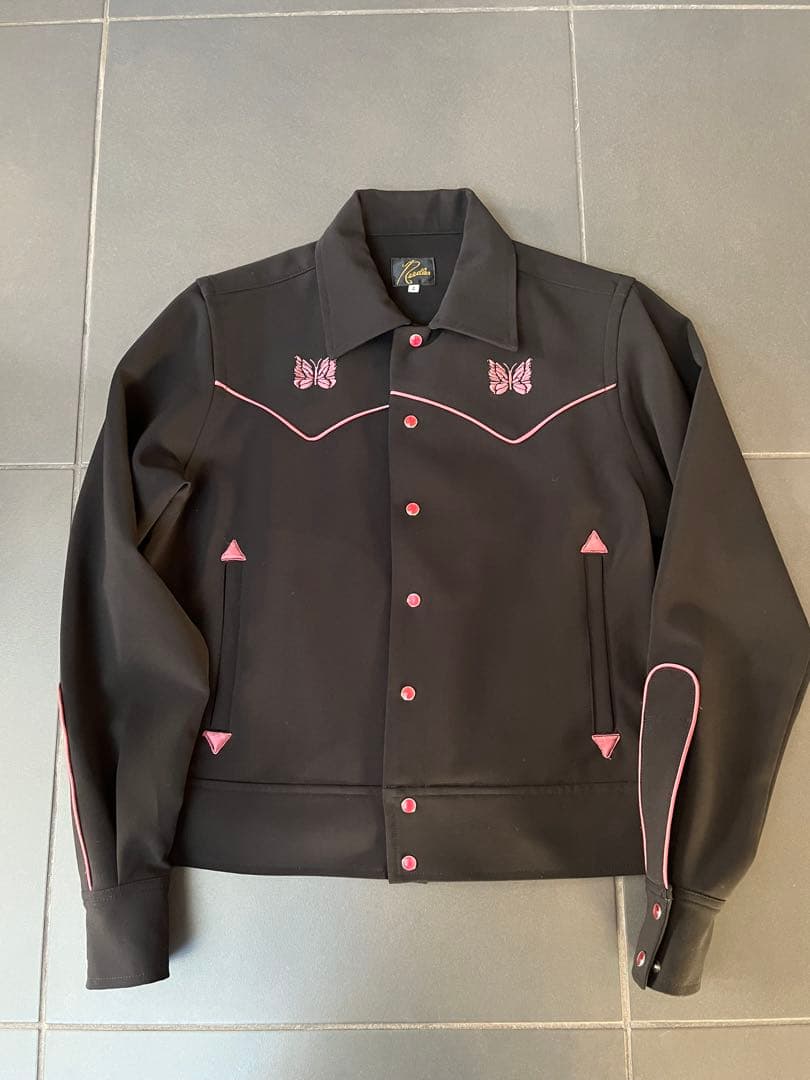 needles カウボーイトラックジャケット　ジャージ　　黒　ネペンテス