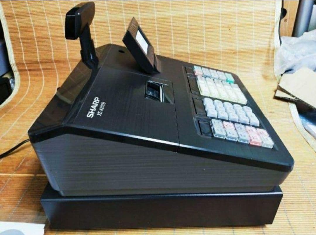 シャープレジスター　XE-A207B-BPC連携売上管理設定無料　2412207