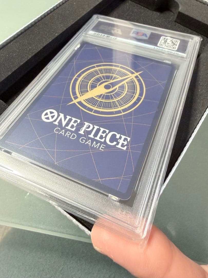 【PSA10】【コミパラ】OP09-119 モンキー・D・ルフィ SEC