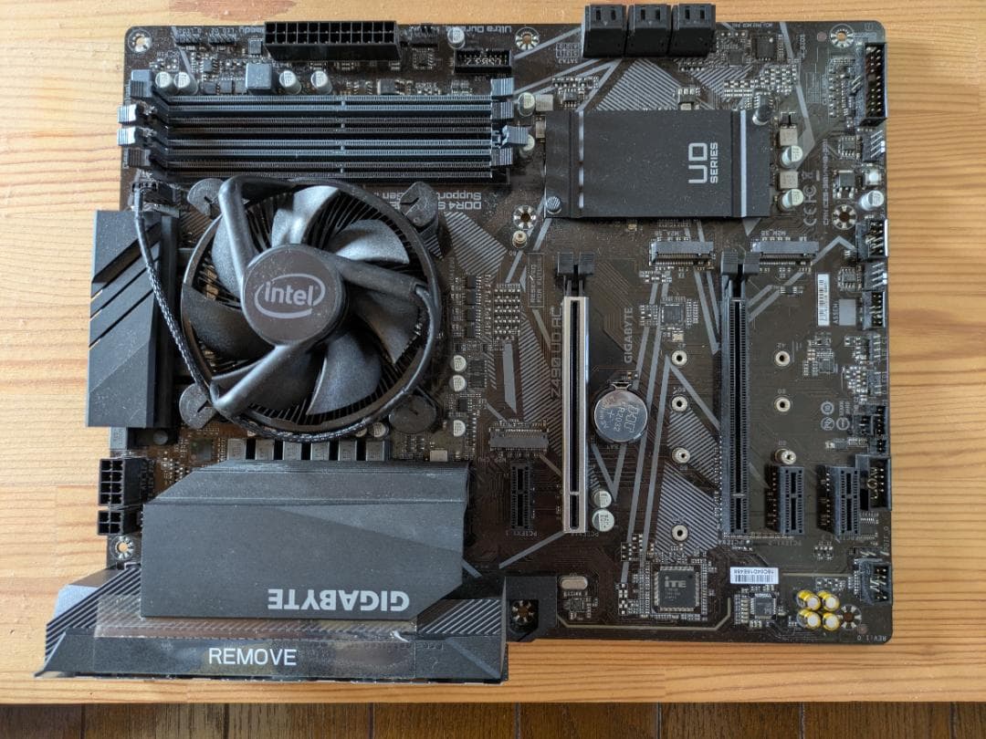 GIGABYTE Z490 UD AC マザーボード + CPU + メモリー