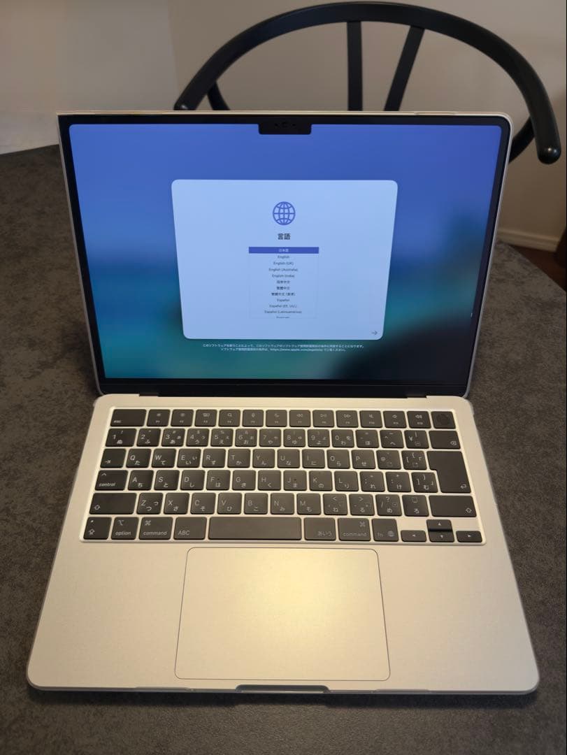 MacBook Air 2025モデル M4 13インチ シルバー