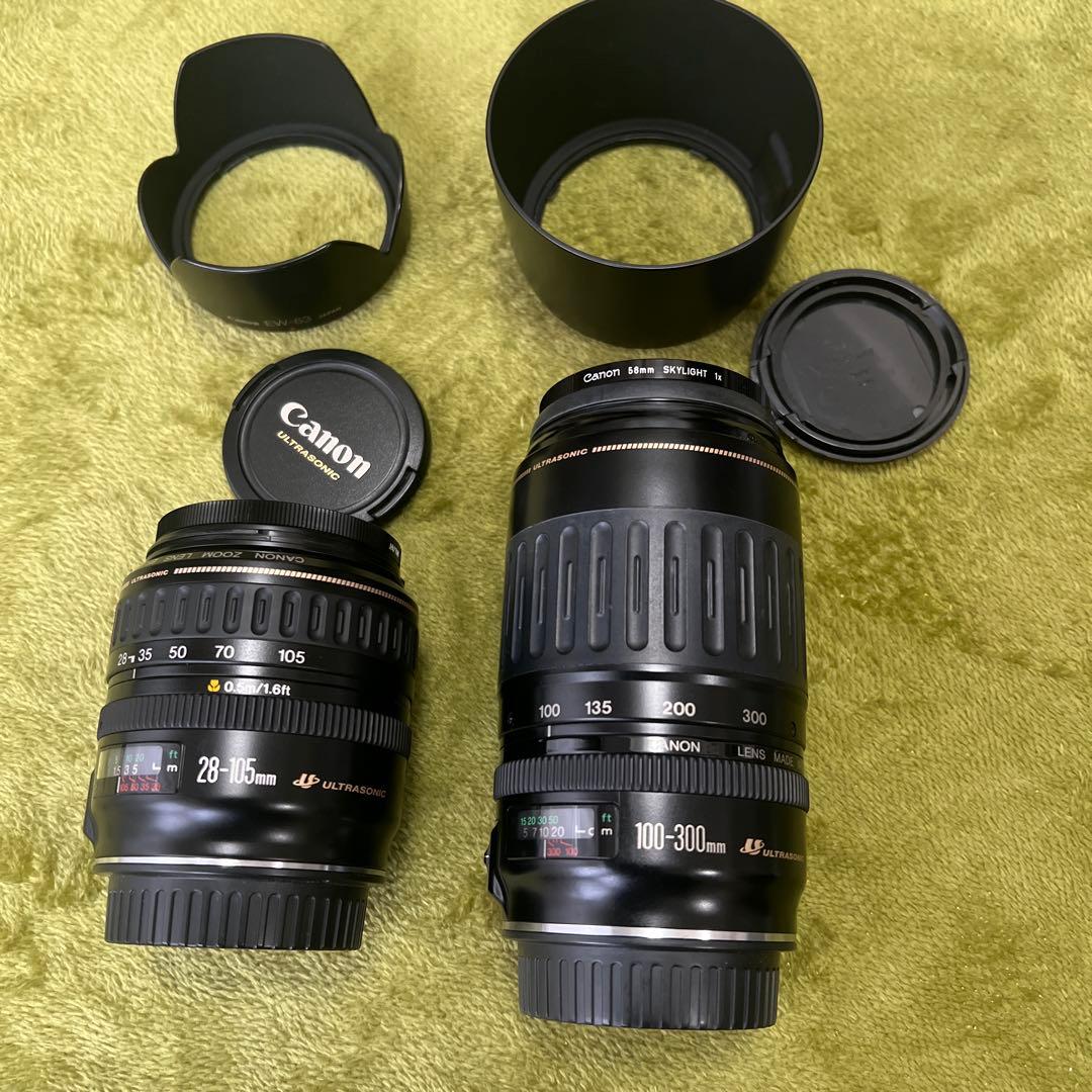 ⭐️Canon EOS 10D デジタル一眼レフカメラ‼️レンズ2本付きフルセット