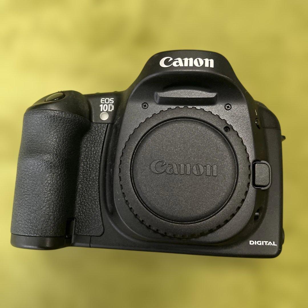 ⭐️Canon EOS 10D デジタル一眼レフカメラ‼️レンズ2本付きフルセット