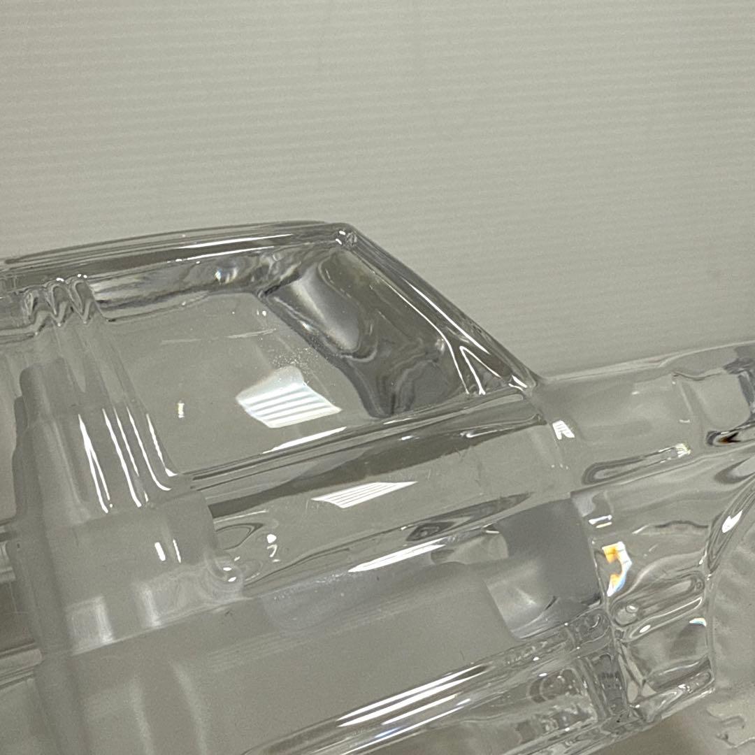 フランス製 ランドローバー レンジローバー クリスタルガラス 置物 車
