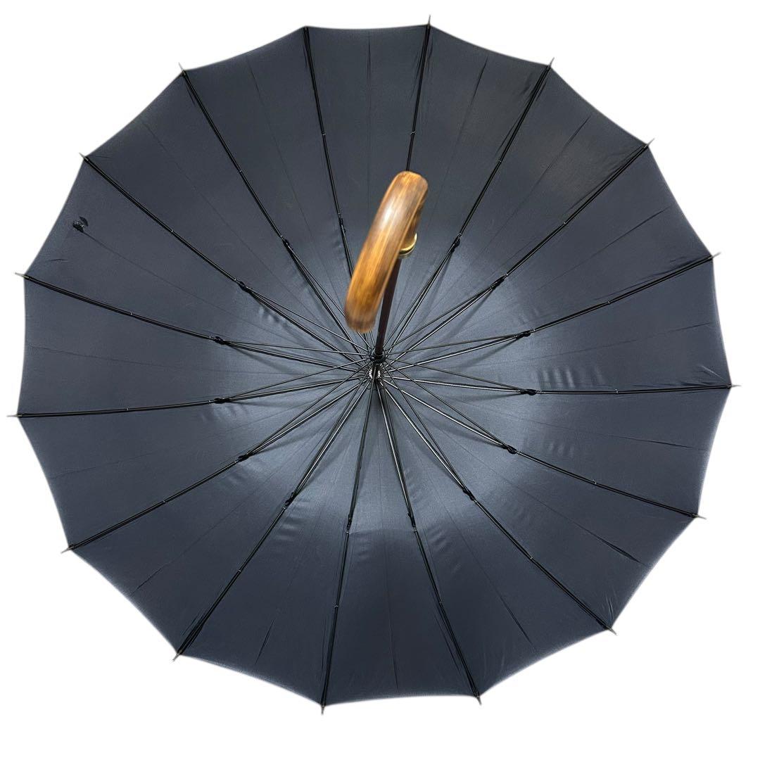 前原光榮商店　傘　王室御用達　アンブレラ　ブラック　長傘