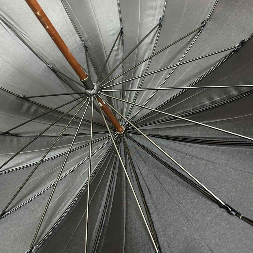 前原光榮商店　傘　王室御用達　アンブレラ　ブラック　長傘