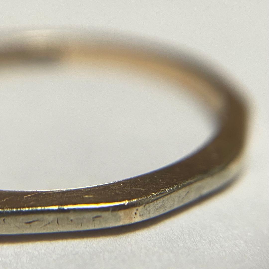 1920's イギリス 英国 希少 アンティーク デカゴン 十角形 リング9K