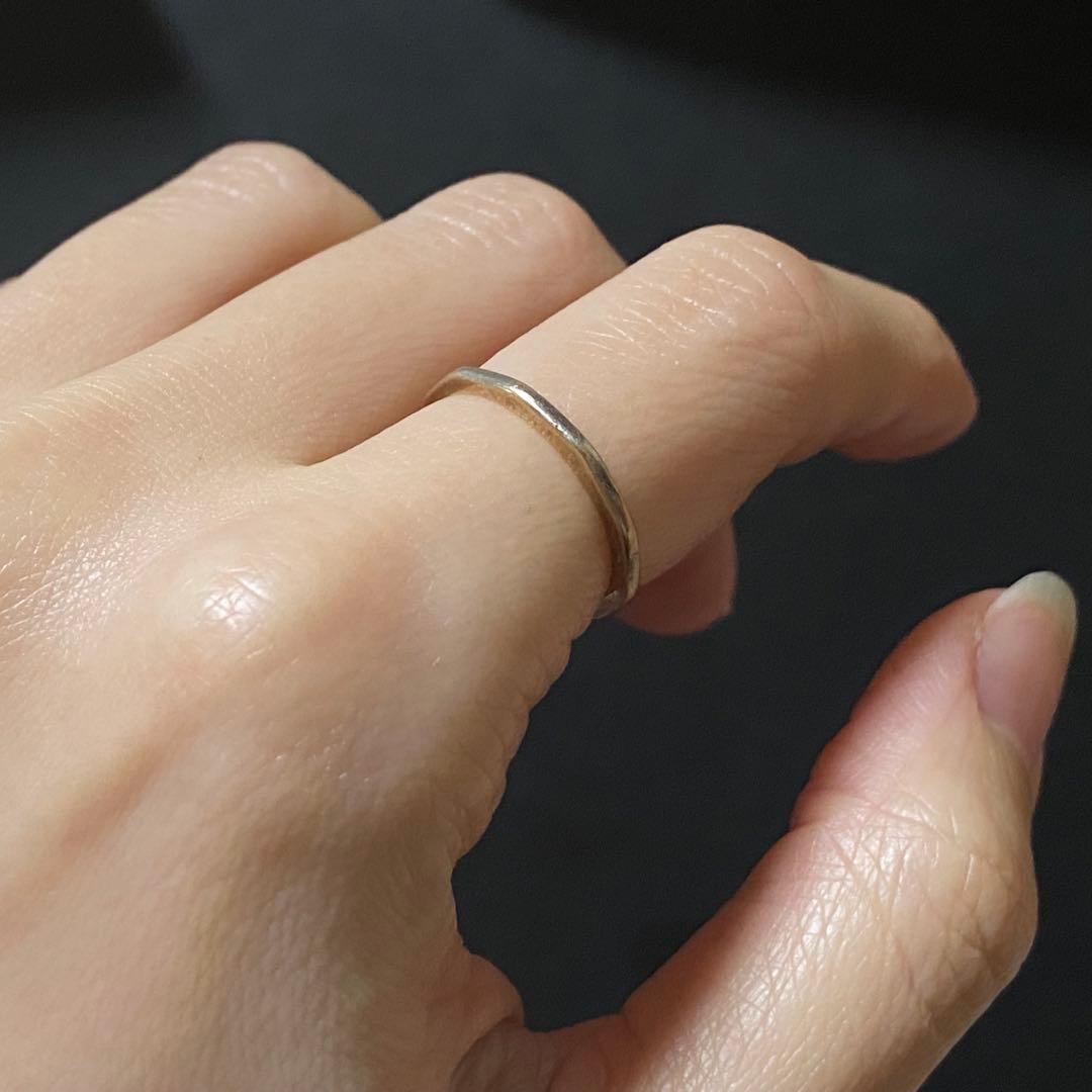 1920's イギリス 英国 希少 アンティーク デカゴン 十角形 リング9K