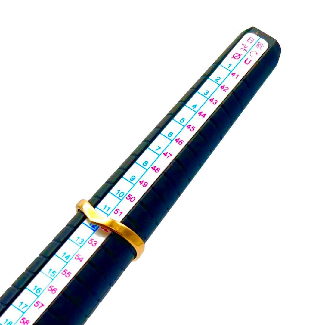 いちごみるく　 renoma レノマ K18 ゴールド リング 12号