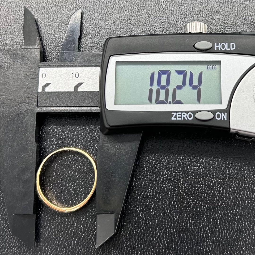 いちごみるく　 renoma レノマ K18 ゴールド リング 12号