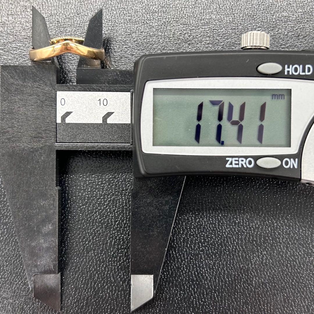 いちごみるく　 renoma レノマ K18 ゴールド リング 12号