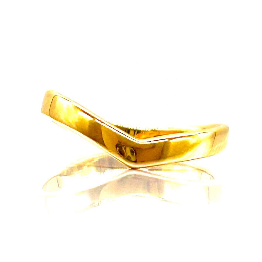 いちごみるく　 renoma レノマ K18 ゴールド リング 12号