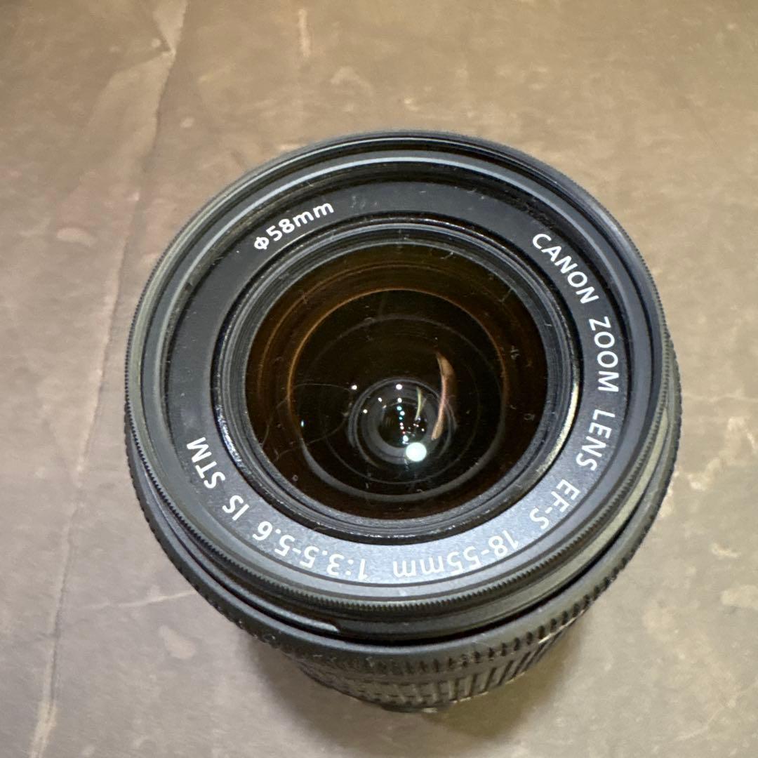 【ジャンク】Canon EOS 8000D 標準レンズセット 付属品・バッグ付