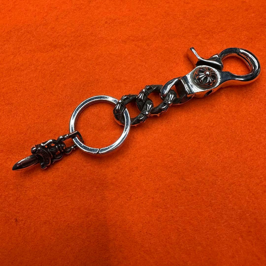 本物!!美品‼︎クロムハーツ　キーチェーン　ショート財布　ウォレット