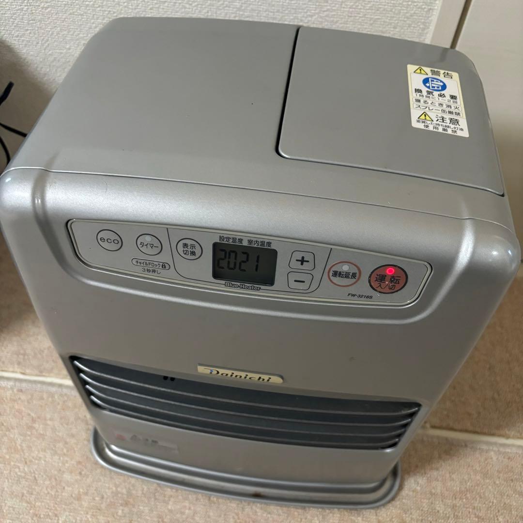 ダイニチ FW-3216S 石油ファンヒーター シルバー