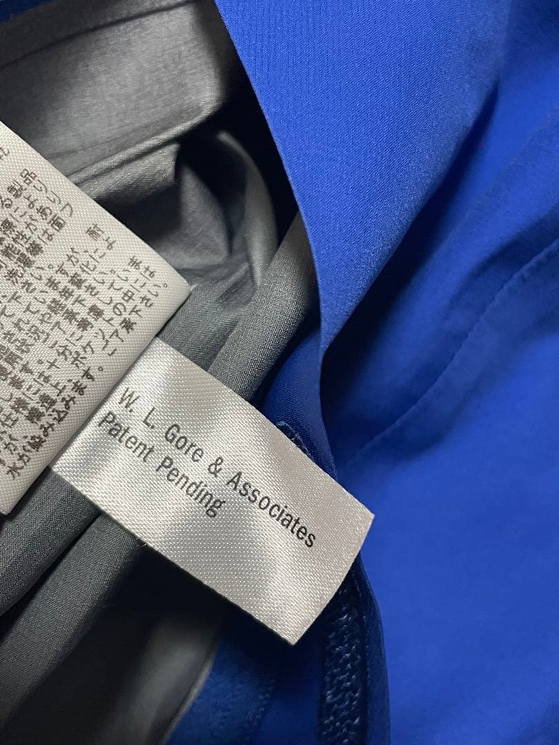 THE NORTH FACE クライムライトジャケット ブルー L 刺繍ロゴ