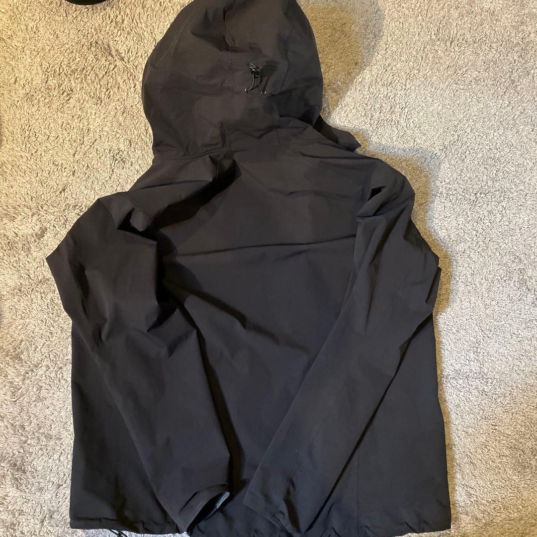 アークテリクス　ガンマフーディ　メンズ　S ブラック