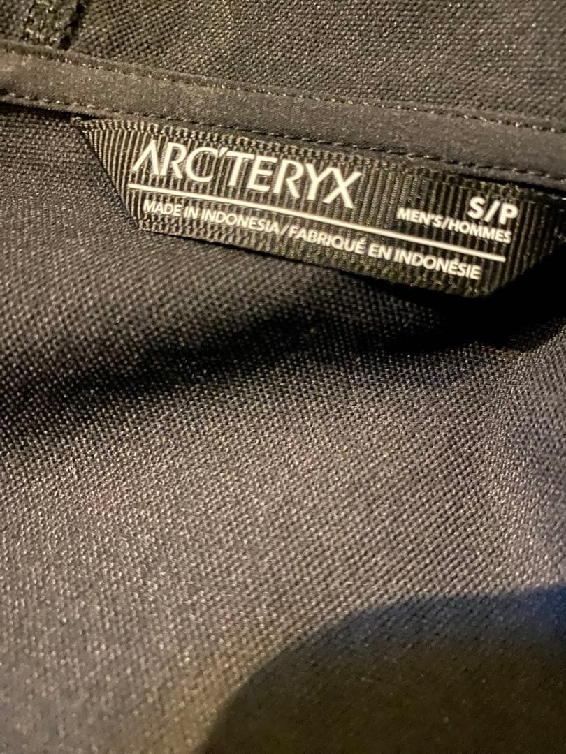 アークテリクス　ガンマフーディ　メンズ　S ブラック