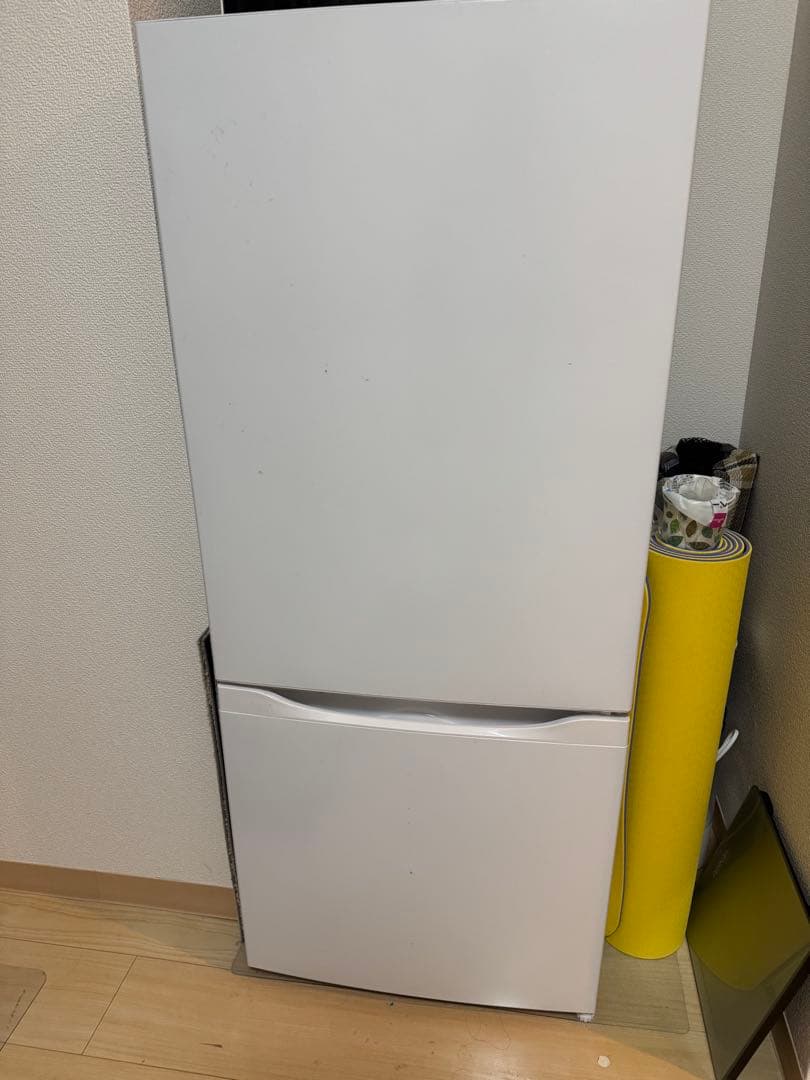 MAXZEN 冷蔵庫 小型 2ドア 117L JR117ML01WH ホワイト