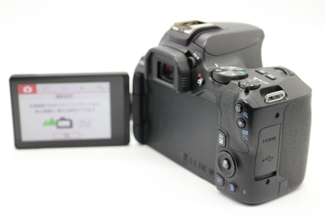 【Canon EOS Kiss X10 ダブルレンズセット】 Wi-Fi搭載