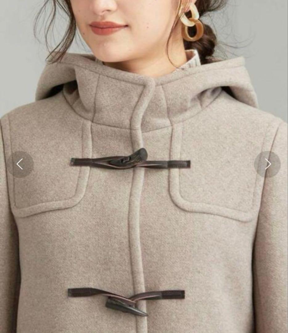 【極美品】グリーンレーベルリラクシング　SCダッフルロングコート