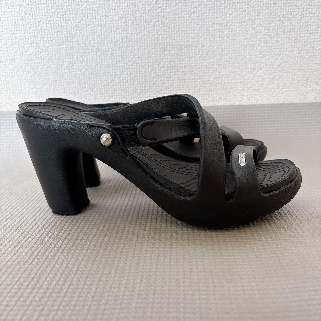 【美品】廃盤品！クロックス サイプラス W6 ブラック