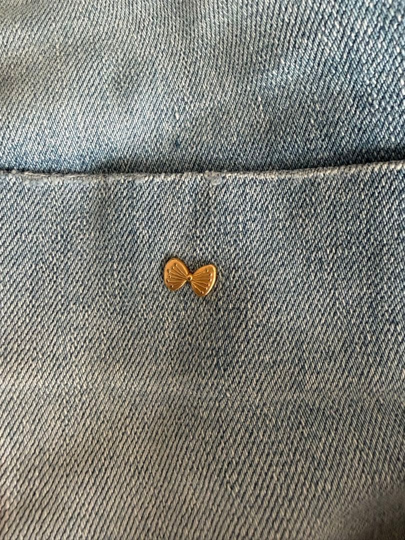 ミナペルホネン　alwaysダメージ加工ジーンズ36サイズ