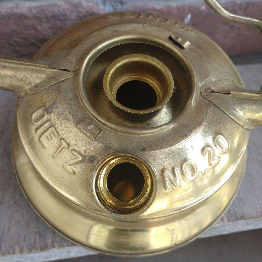 Jietz No. 20 オイルランタン 真鍮製 ブラス ハリケーンランタン