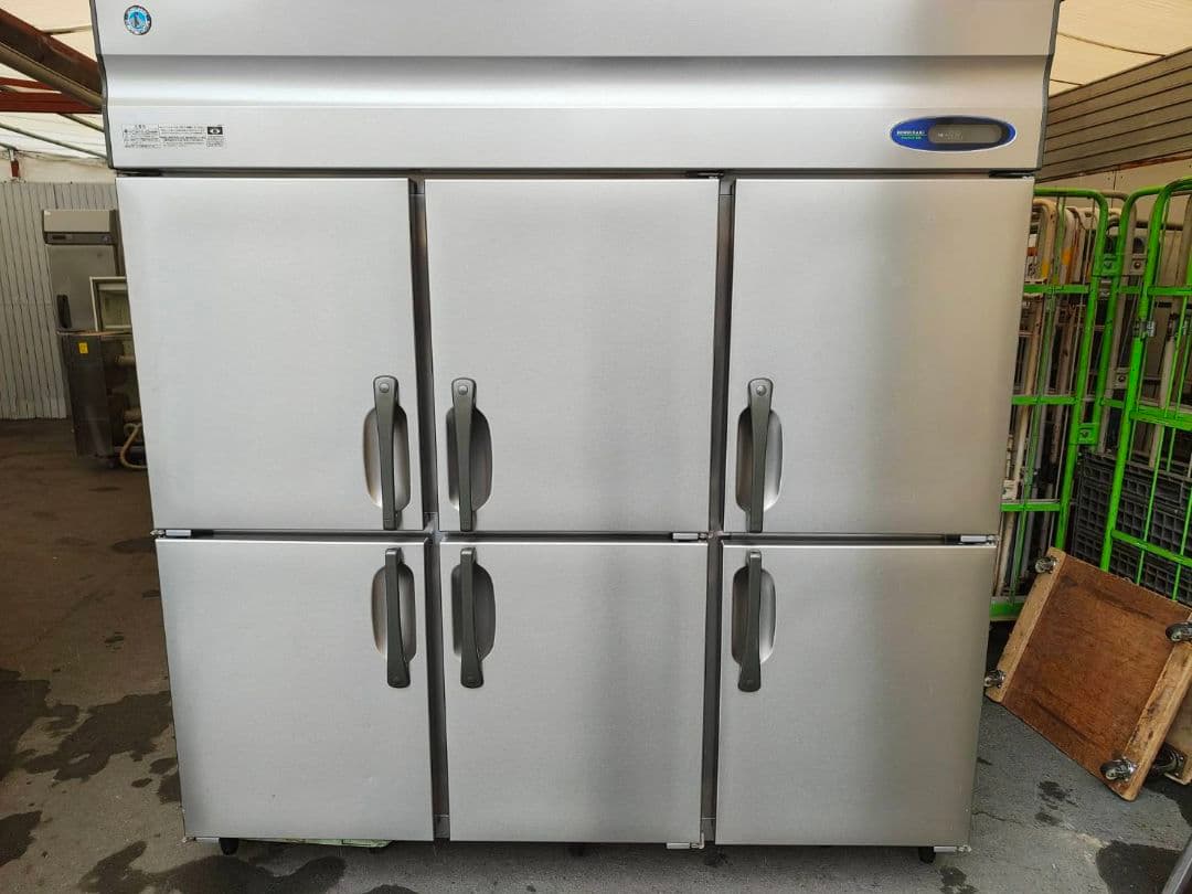 大型ステンレス冷蔵庫 6ドア