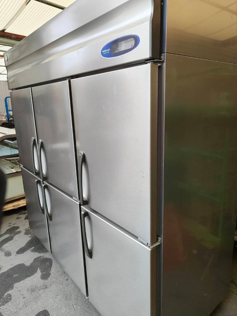 大型ステンレス冷蔵庫 6ドア