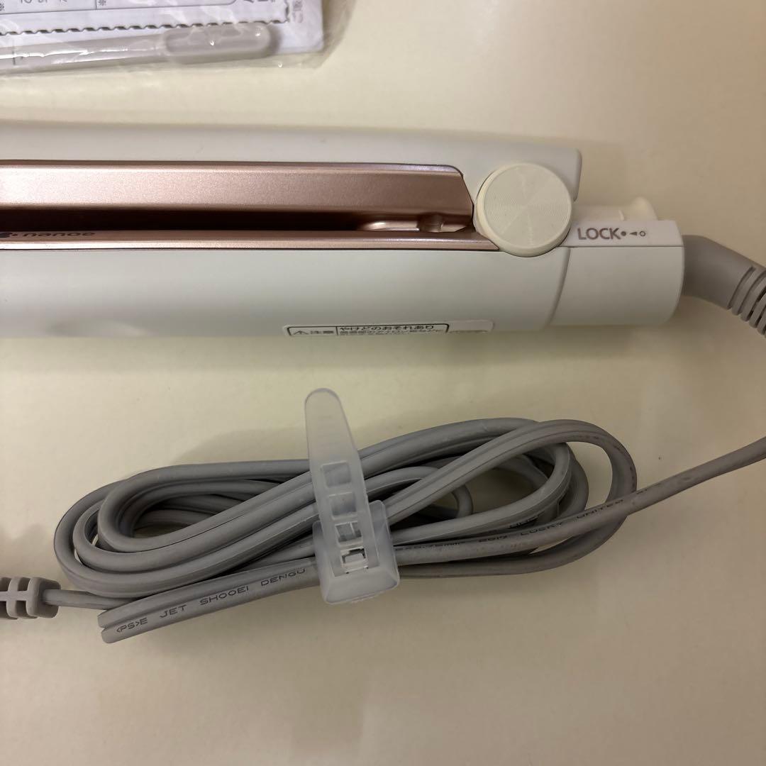 パナソニック ヘアアイロン ストレート用 ナノケア 白 EH-HS9A-W