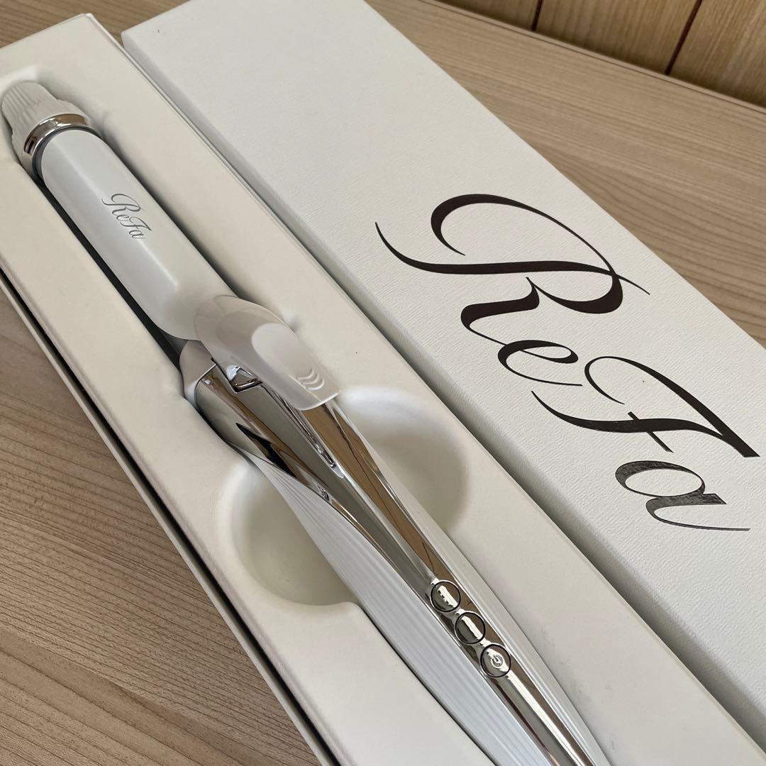 美品！ReFa RE-AG00A WHITE リファ　カールアイロン　26