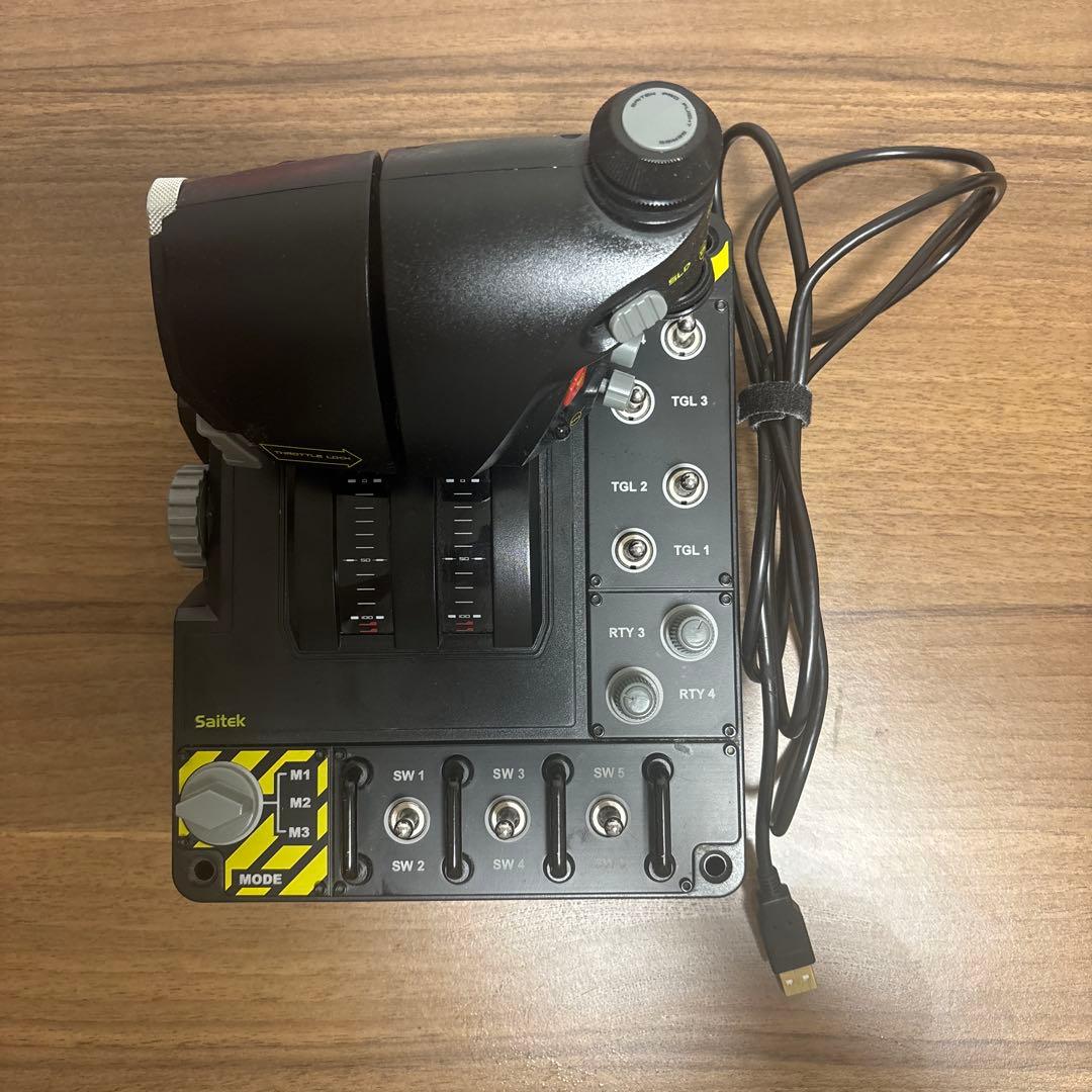 PC用ゲームコントローラー・コンバーター Saitek X-55 Rhino H.O.T.A.S. System