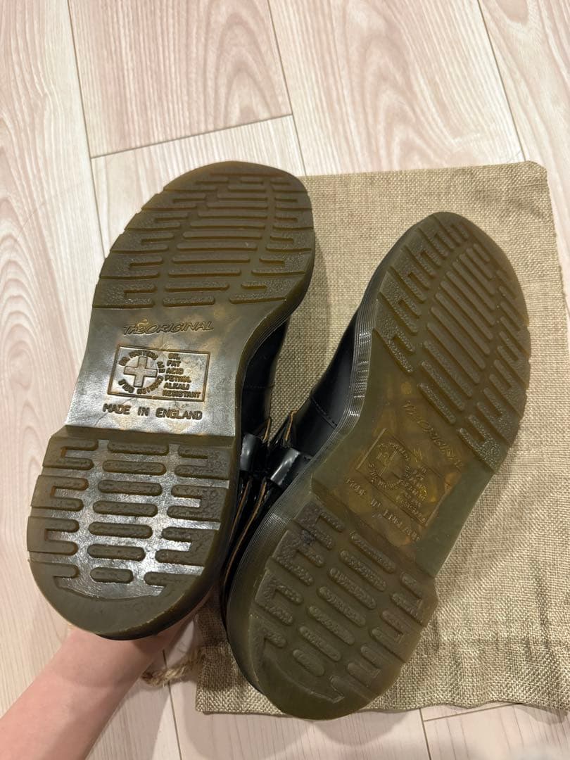 COMME des GARÇONS/Dr.MartensコラボTバーシューズ美品