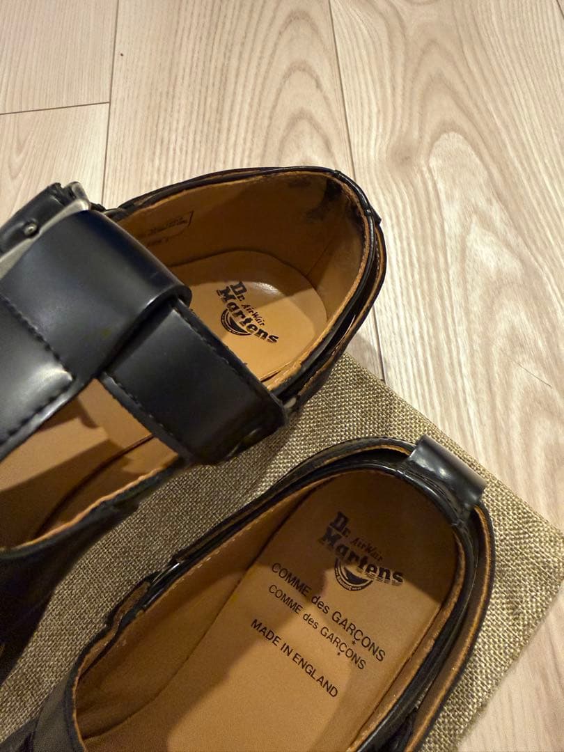 COMME des GARÇONS/Dr.MartensコラボTバーシューズ美品