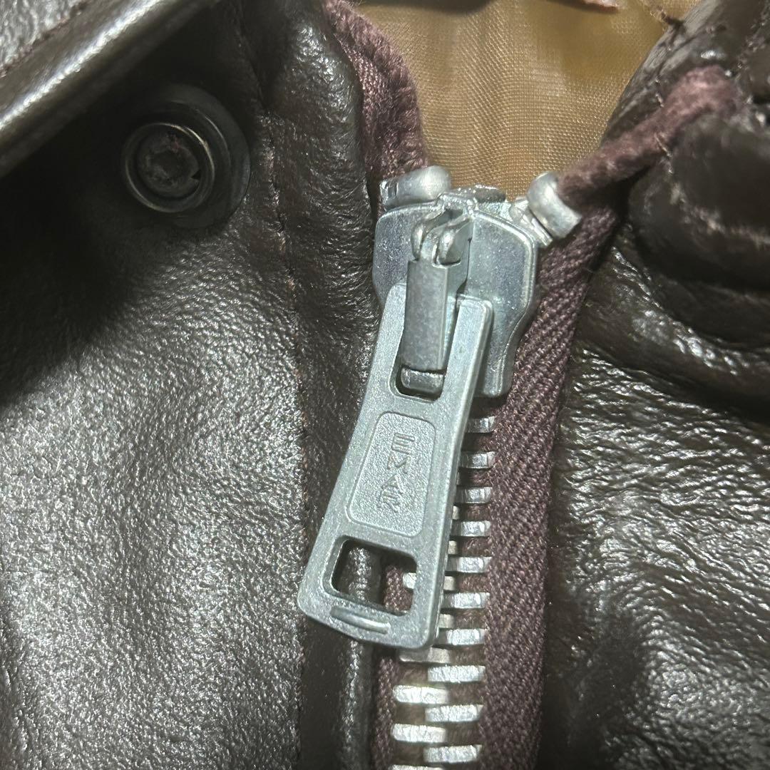 80’s Sears シアーズローバック フライトレザージャケット サイズ46