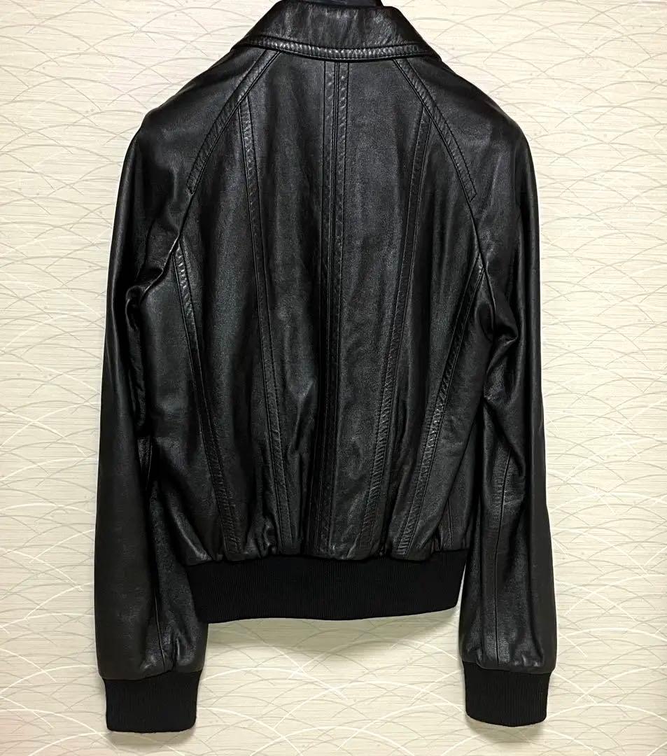 23SS Celine シングルレザージャケット 44 セリーヌ エディスリマン