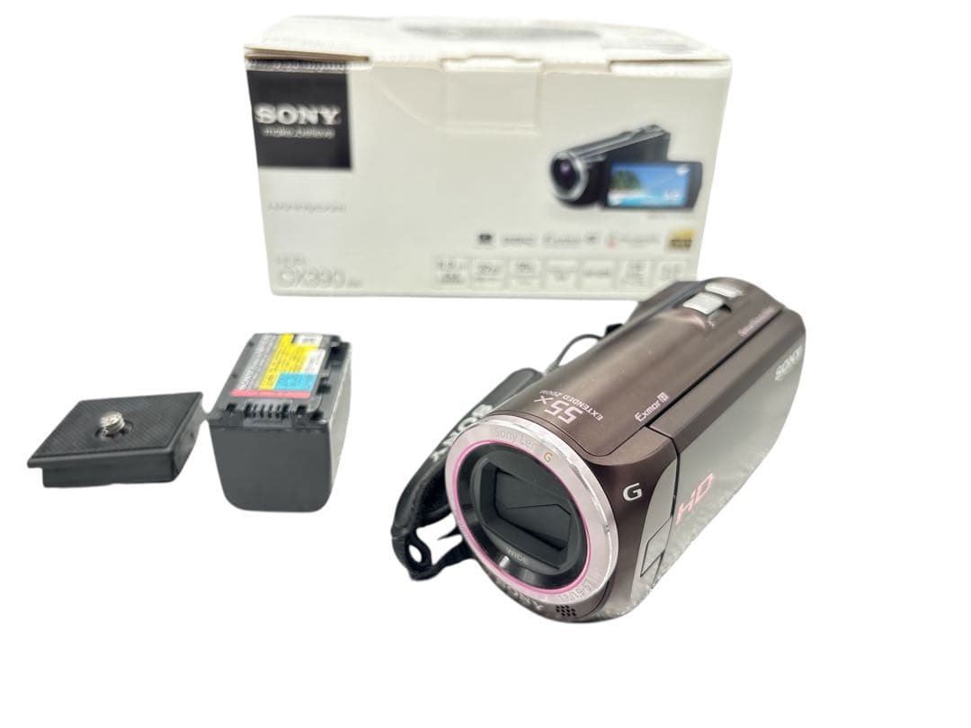 【美品】SONY ソニーデジタルHDビデオカメラレコーダーHDR-CX390