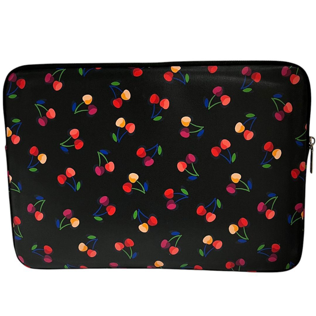 未使用級✨希少　ケイトスペード　PCケース　ラップトップ　PVCレザー　チェリー