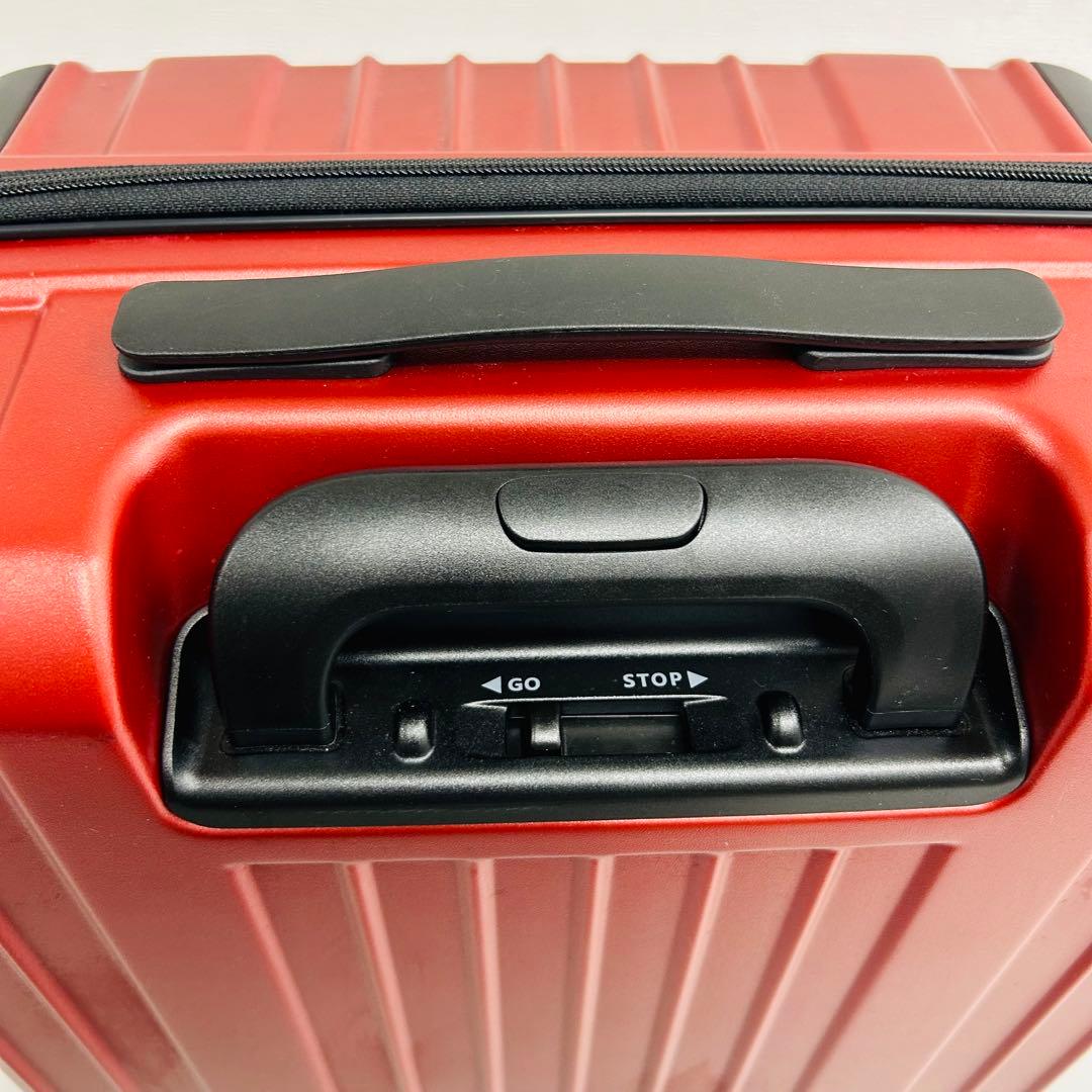 BERMAS バーマス スーツケース レッド 54L