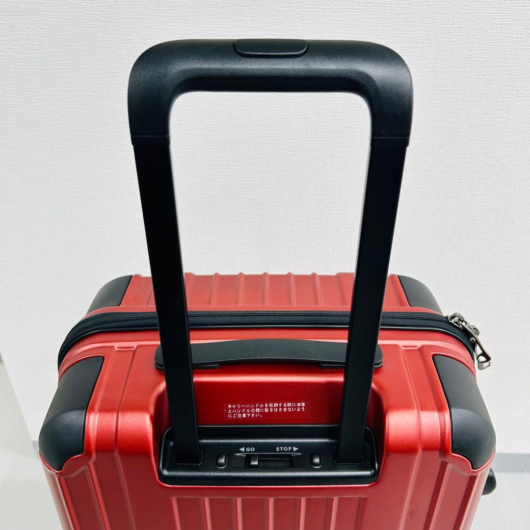 BERMAS バーマス スーツケース レッド 54L