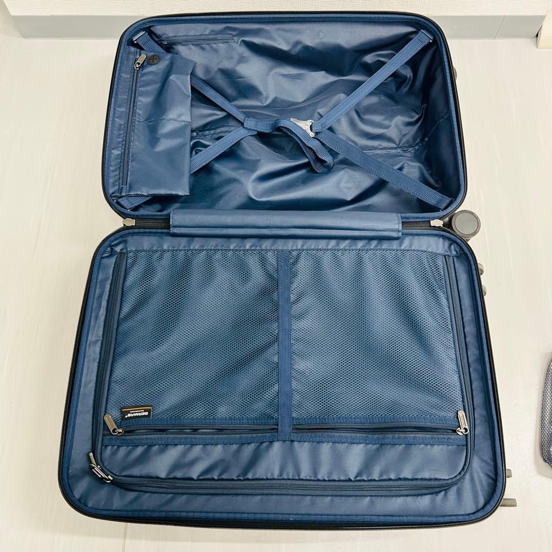 BERMAS バーマス スーツケース レッド 54L