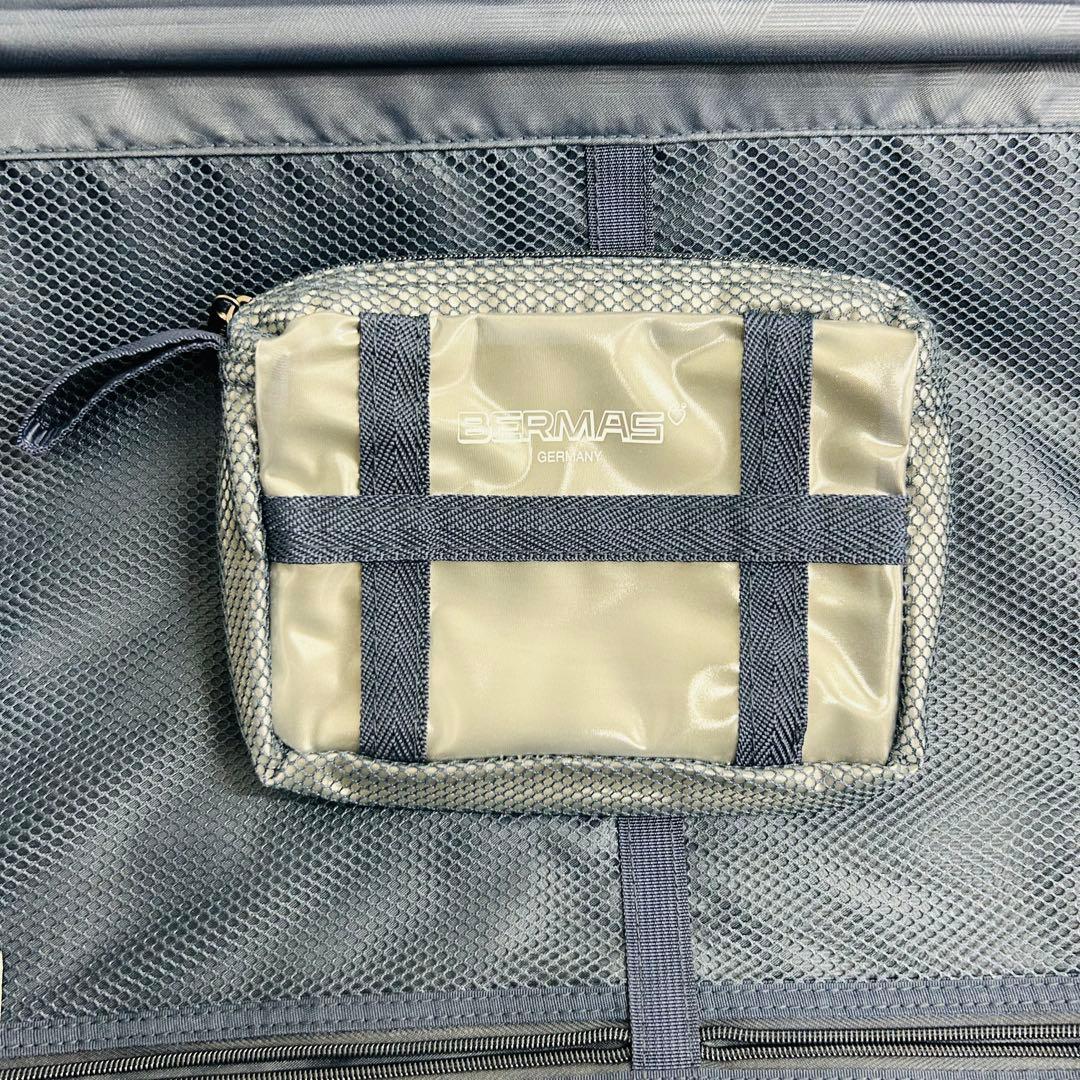 BERMAS バーマス スーツケース レッド 54L