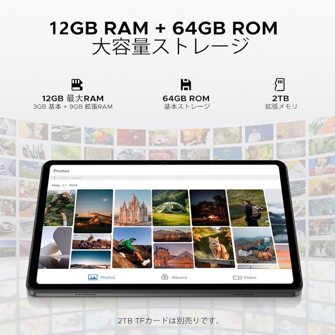 タブレット 本体 Android16 10インチ Gemini AI搭載