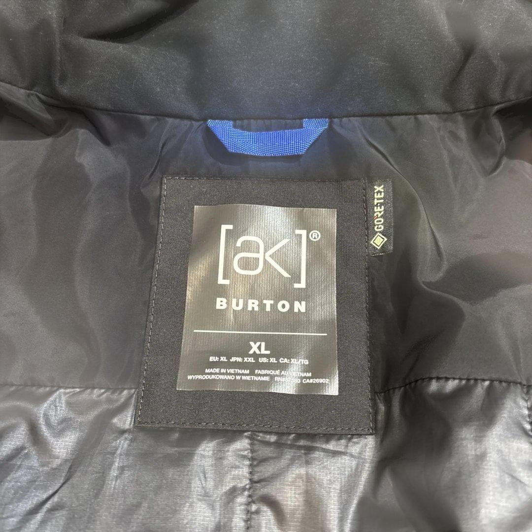 Burton [ak] スノーボードジャケット 黒 ブラック XL